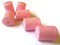 10 22mm Pink Plastic Tube Beads With Wave Design - Vintage Plastic Barbie Pink Beads